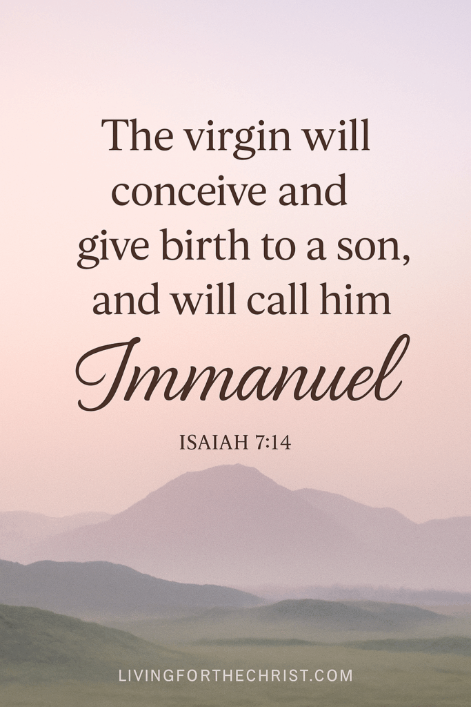 isaiah 7:14 bible quote verse