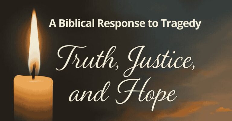biblical response to tragedy