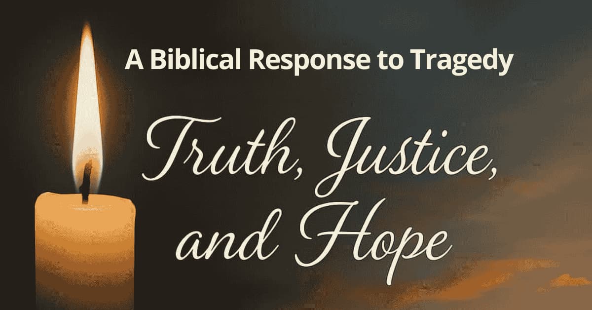 biblical response to tragedy