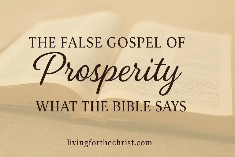 false prosperity gospel