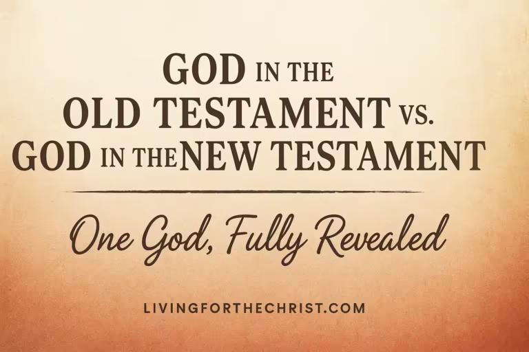 God in old testament vs new testament