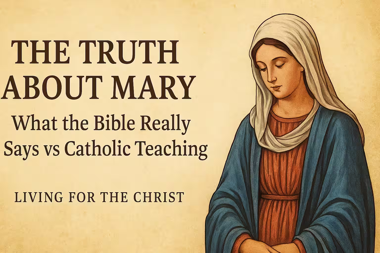 truth about mary, what bible says vs catholic teaching