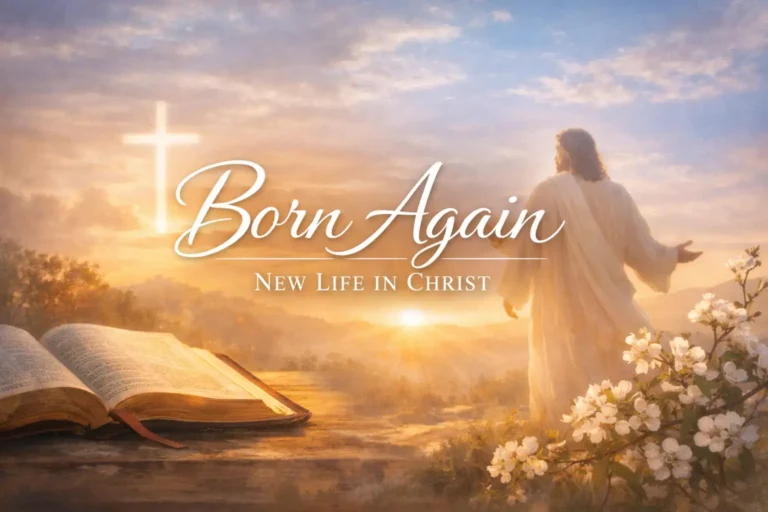 you must be born again john 3-3