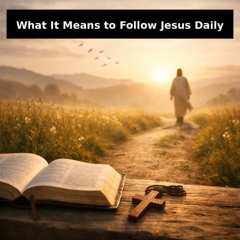 following Jesus daily