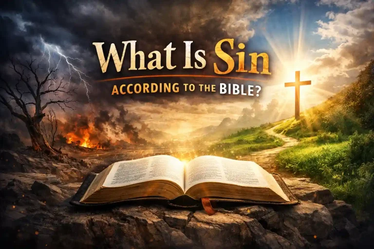 what is sin according to the Bible
