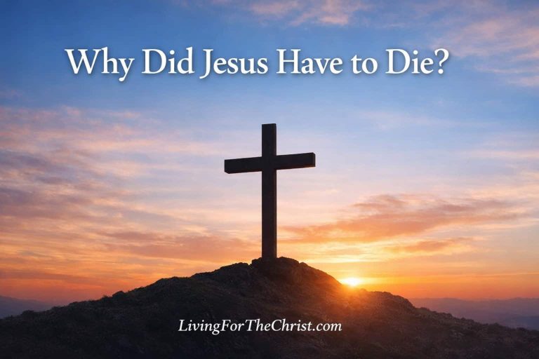 why did Jesus have to die