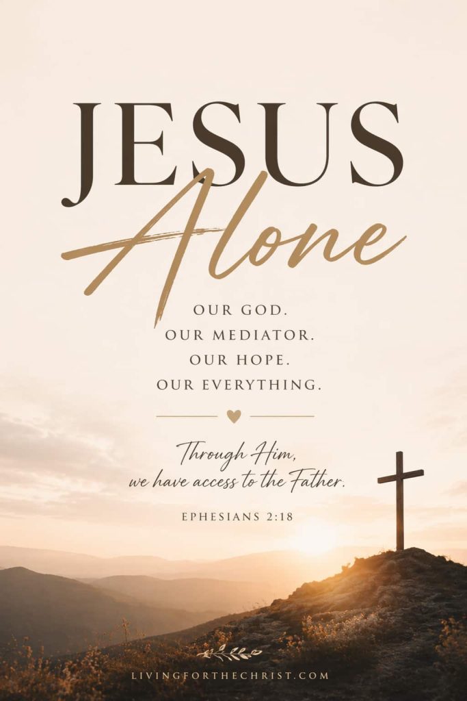 Jesus alone