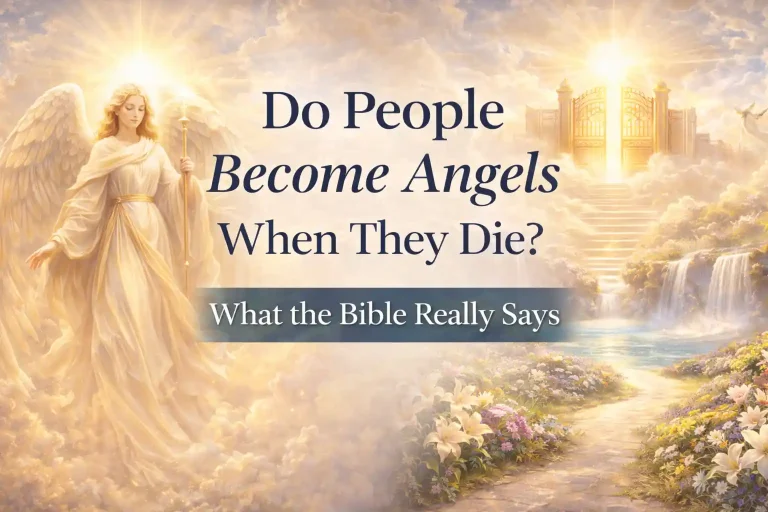 do people become angels when they die