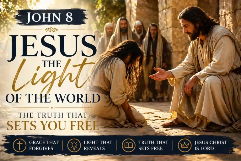john chapter 8 Jesus light of the world