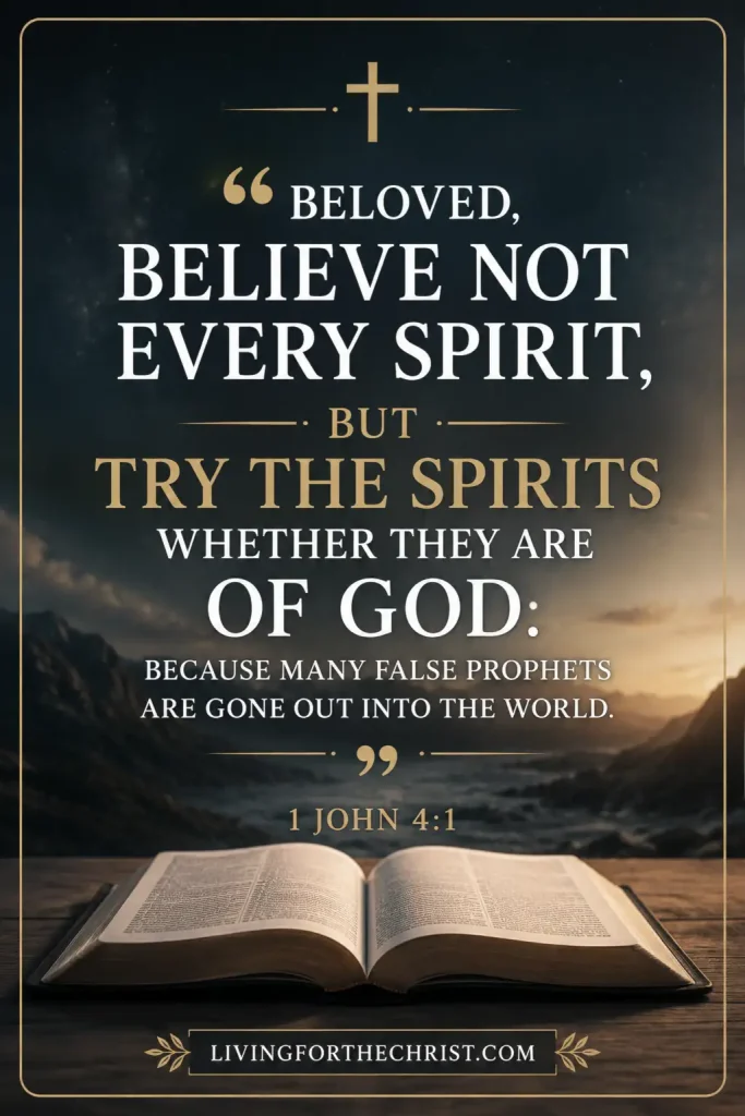 1 john 4:1