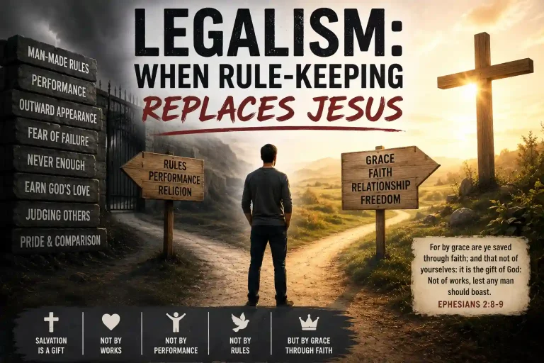 legalism false gospel teaching