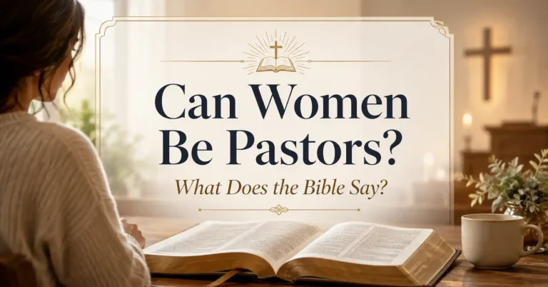 can women be pastors