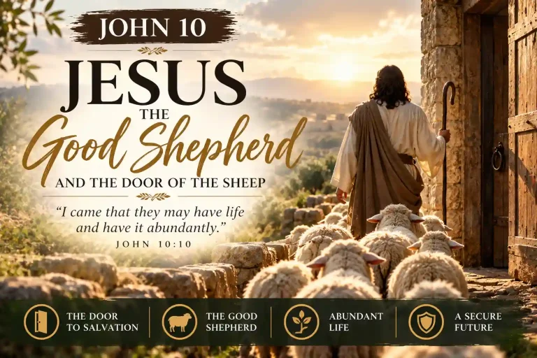 john chapter 10 Jesus is the Good Shepherd