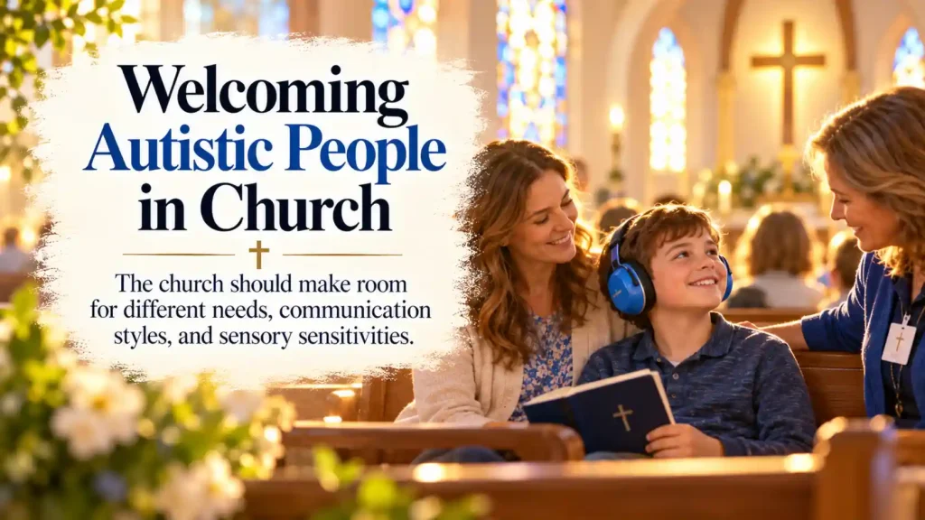 welcoming people with autism into church