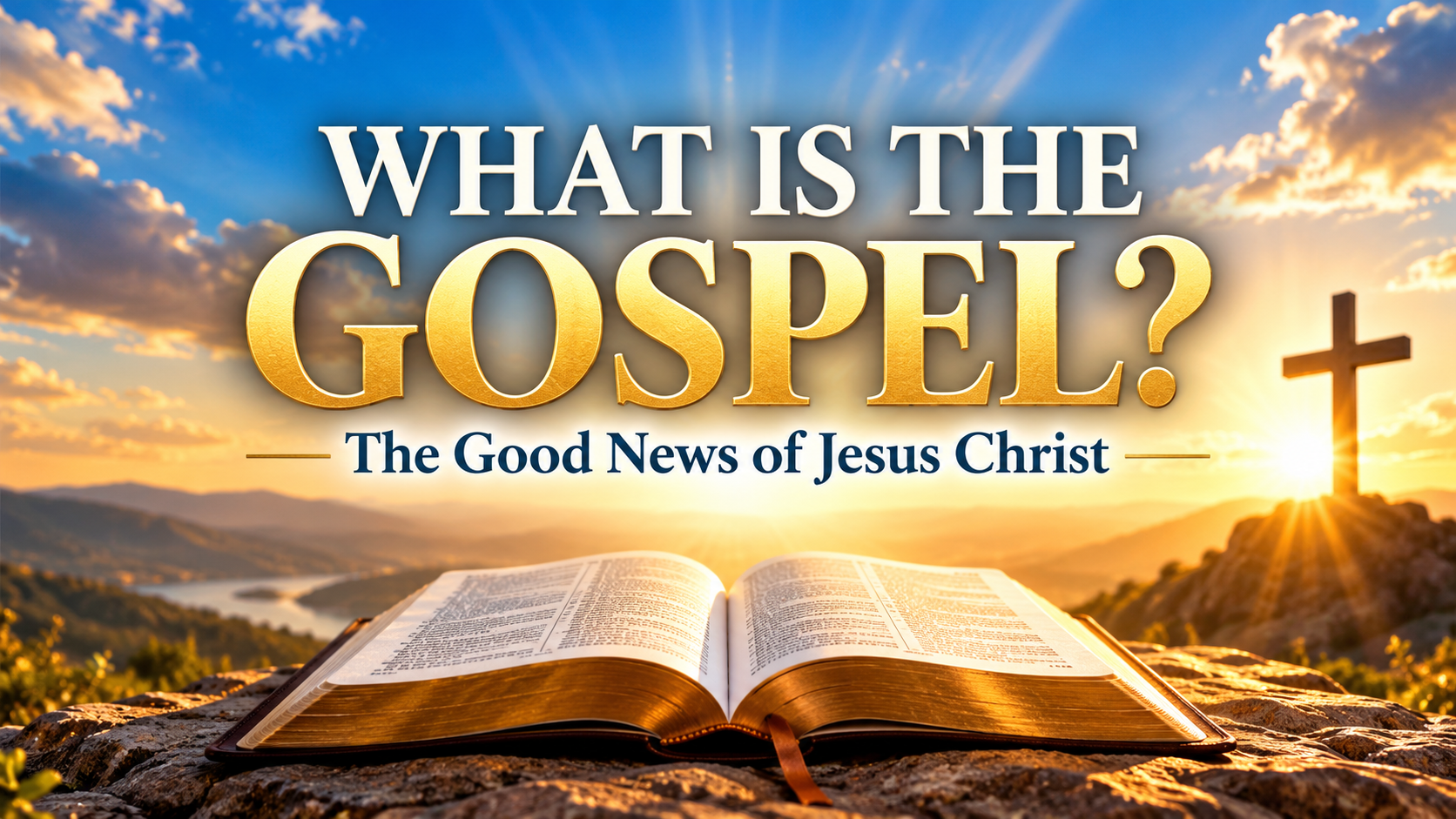 What Is the Gospel? The Good News of Jesus Christ